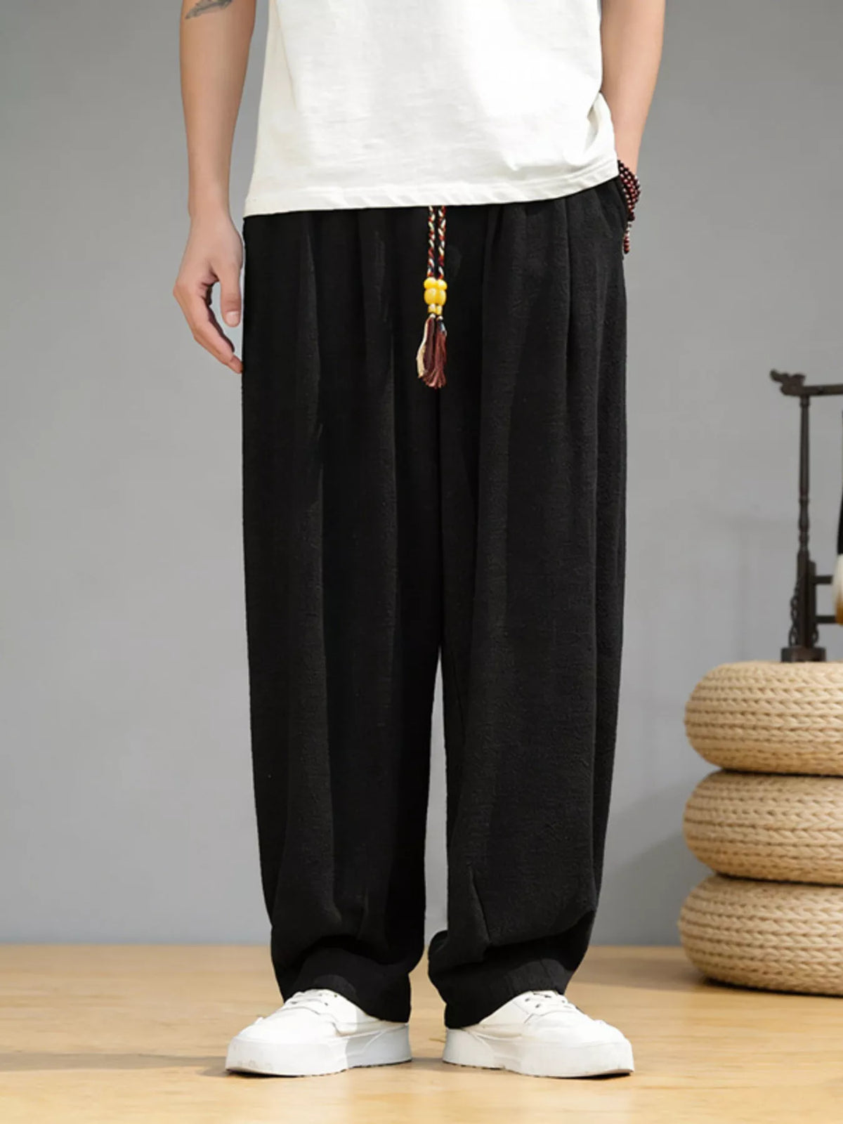 Men's Plus Size Loose Fit Casual Pants