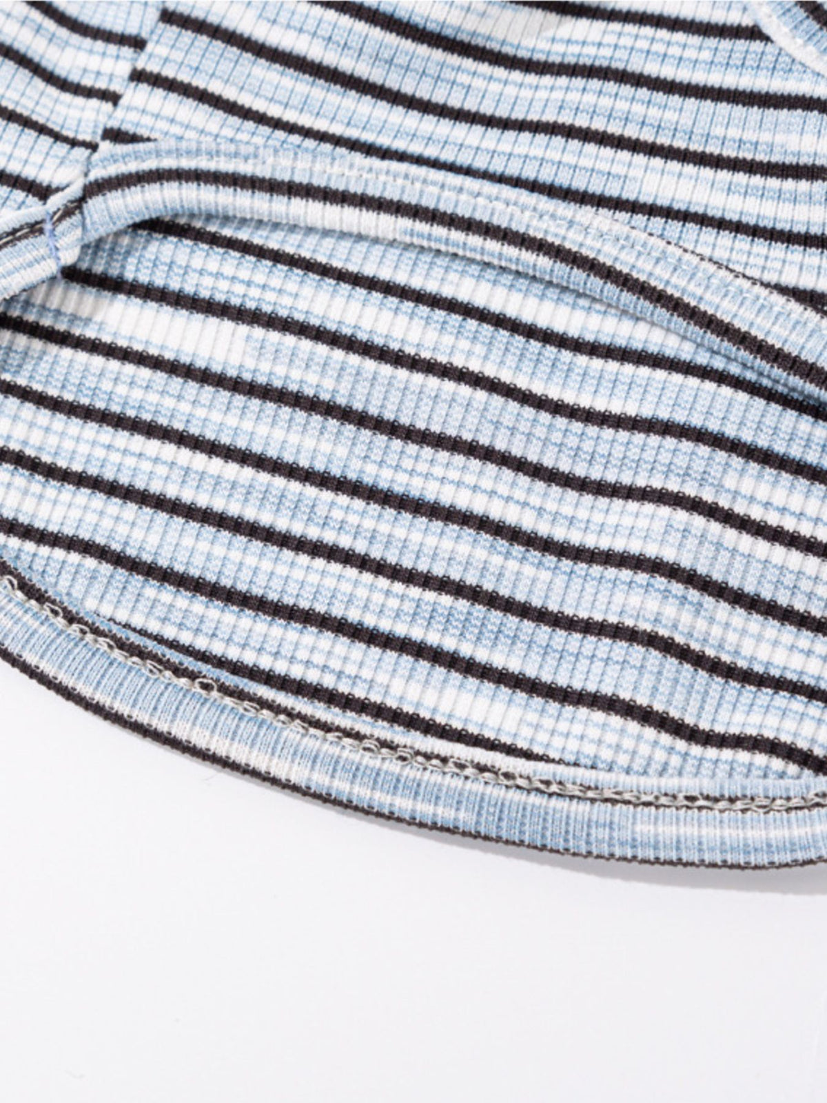 Striped Tied Pet Top