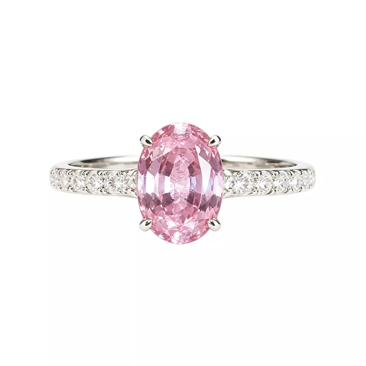 925 Sterling Silver Zircon Ring