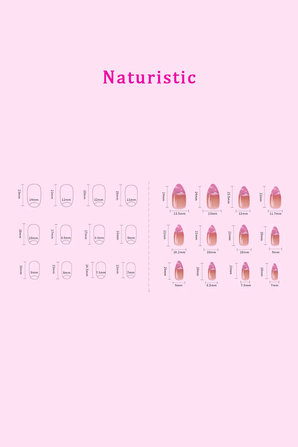 SO PINK BEAUTY Press On Nails 2 Packs - Lilixa.store