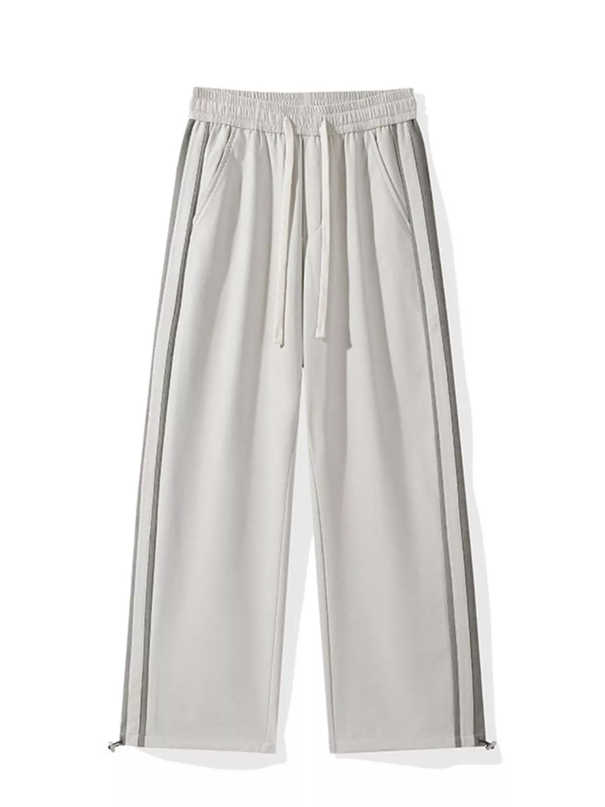 Men's Plus Size Striped Side Loose Fit Casual Pants, view 9