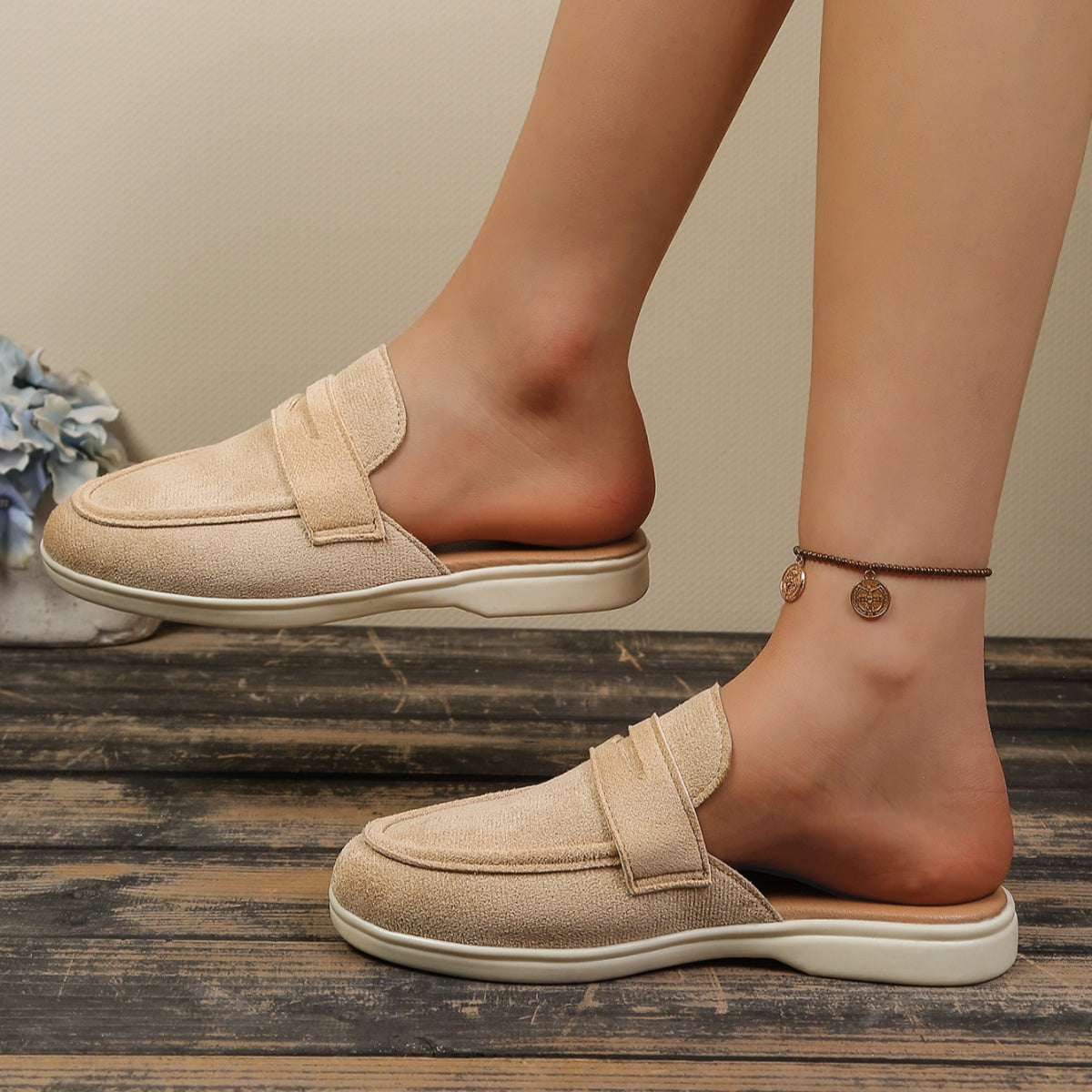 Round Toe Slip-Ons, view 16