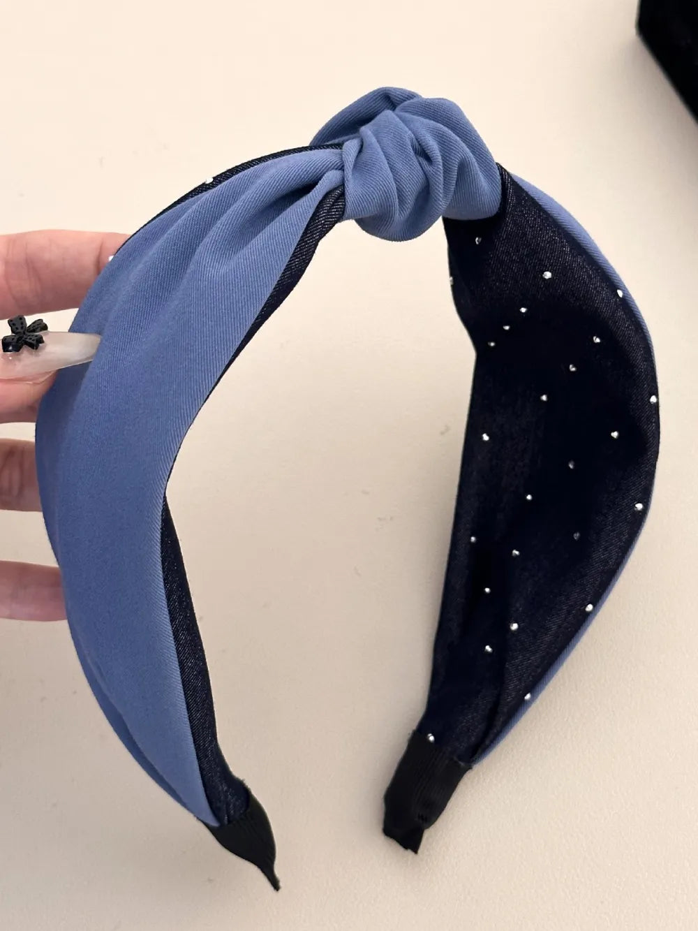Knotted Polyester Wide Headband - Lilixa.store