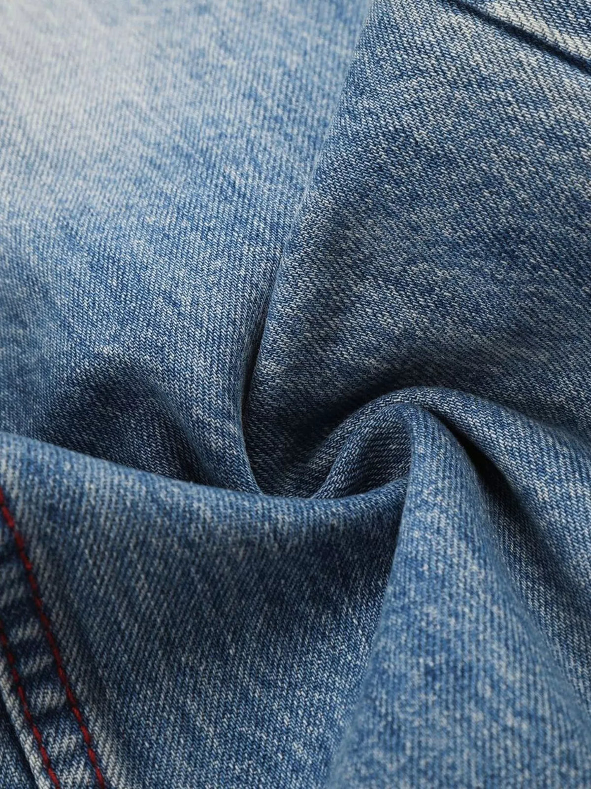 Men's Distressed Wide-Leg Jeans - Lilixa.store