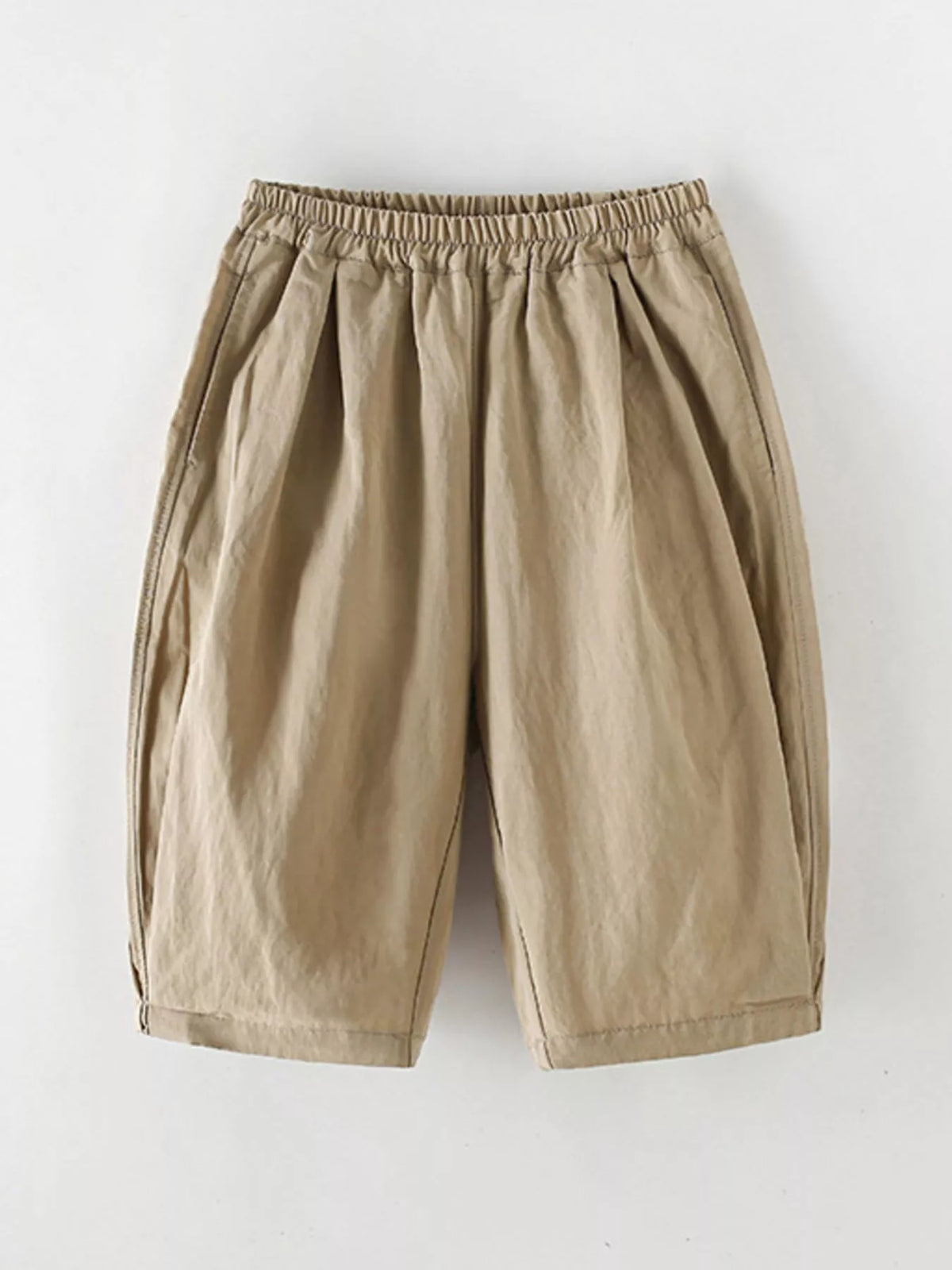 Children's Casual Elastic Waist Capris - Lilixa.store