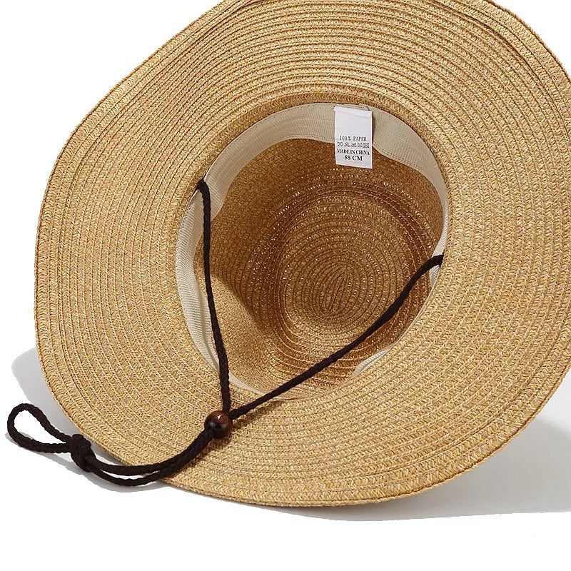 Straw Cowboy Hat - Lilixa.store