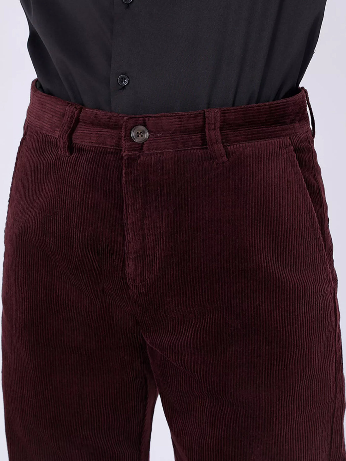 Men's Corduroy Slim-Fit Pants, view 3