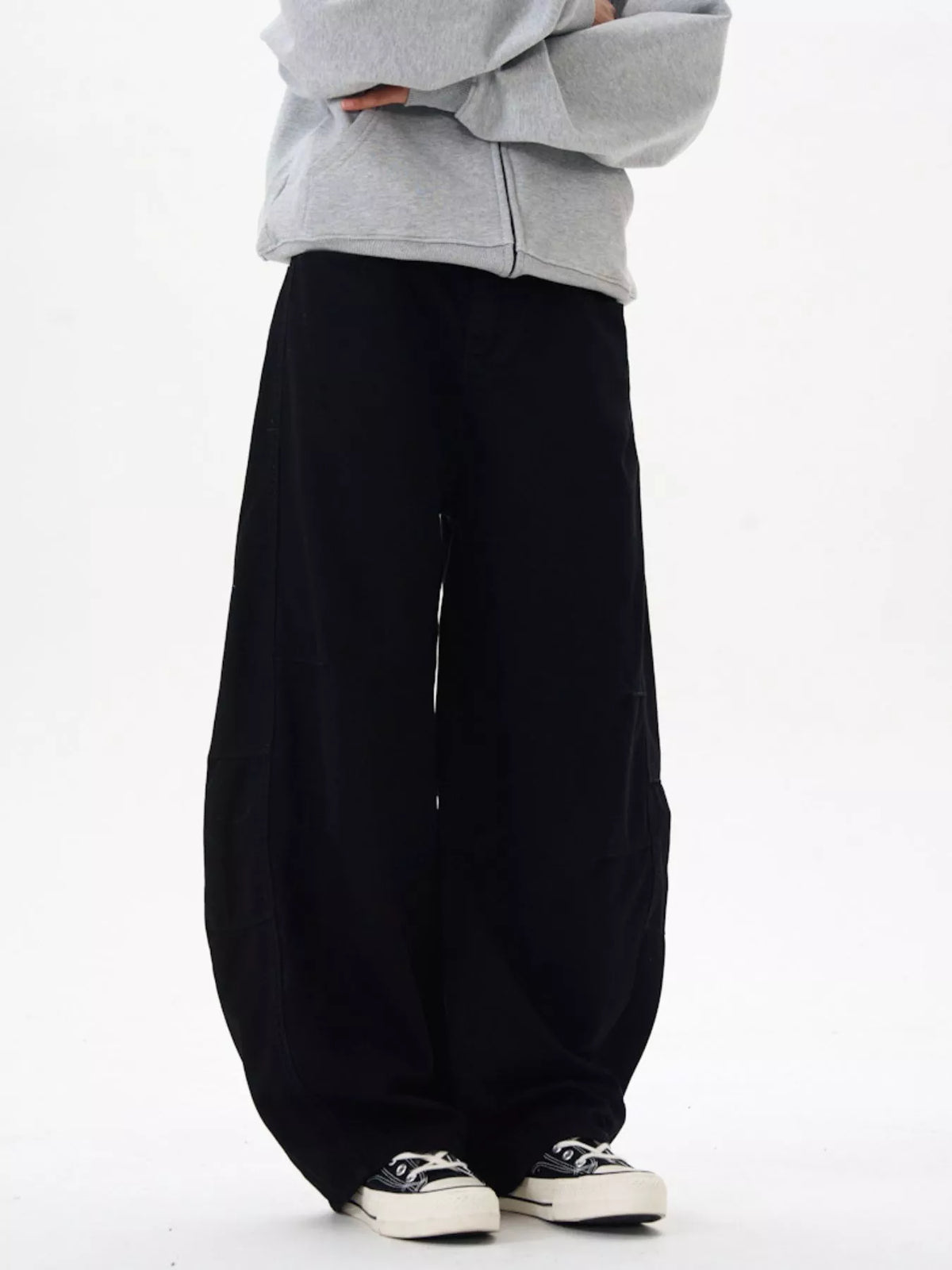 Men's Wide Leg Pocketed Pants, view 3