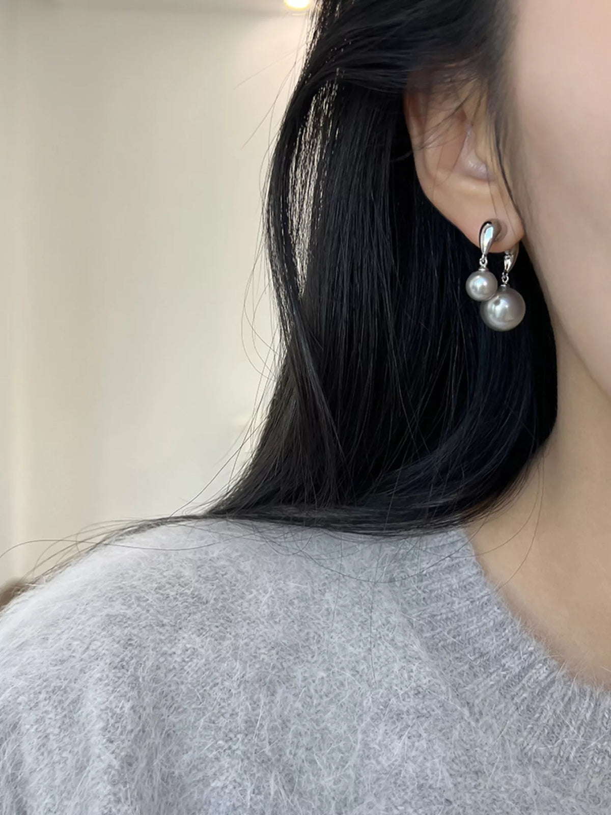 Pearl Alloy Drop Earrings - Lilixa.store