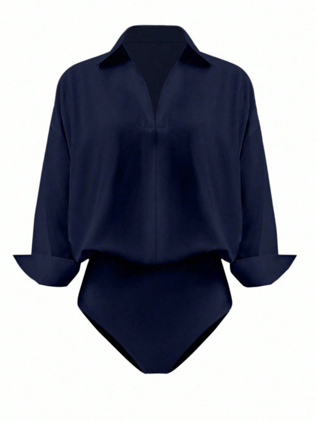 Button-Down Long Sleeve Bodysuit - Lilixa.store