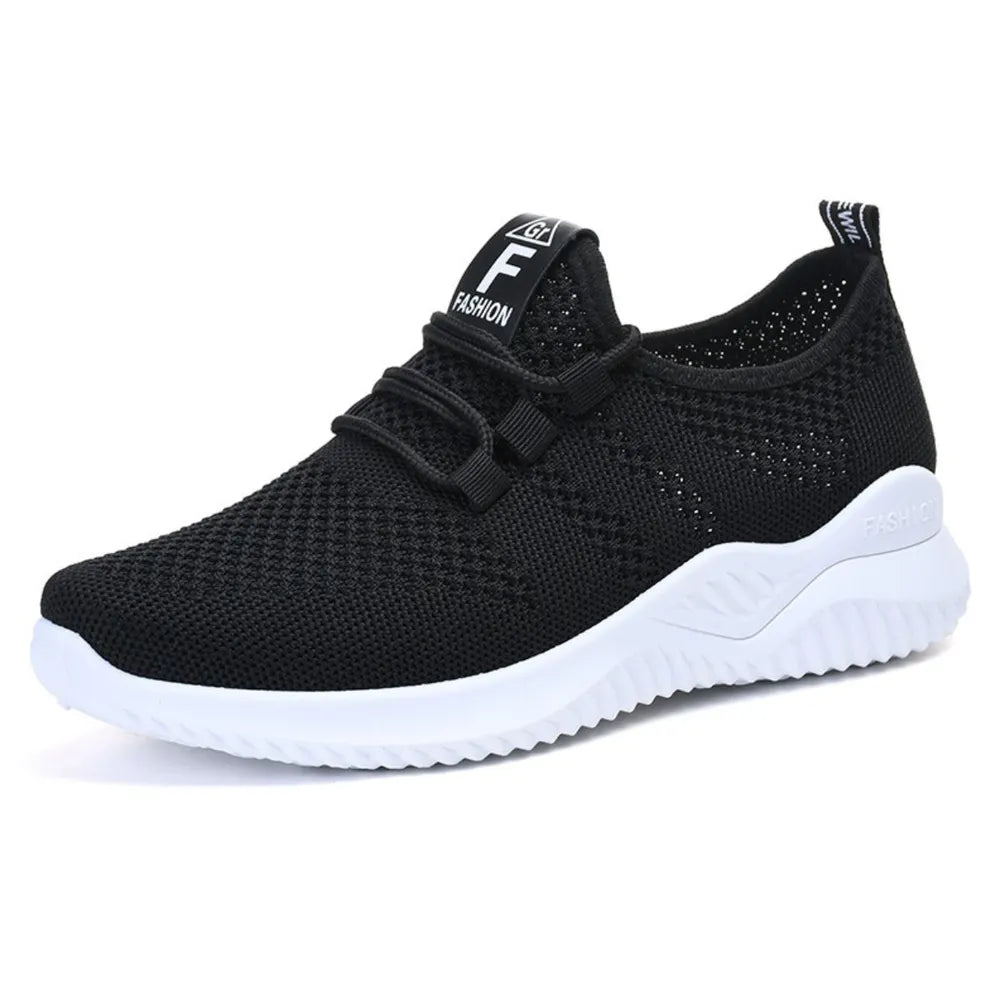 Breathable Mesh Lace Up Athletic - Lilixa.store