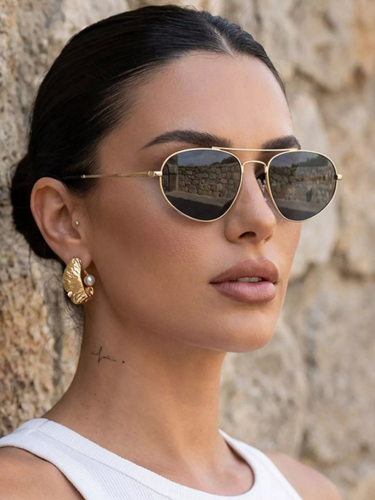 Vintage Tinted Lenses Sunglasses - Lilixa.store