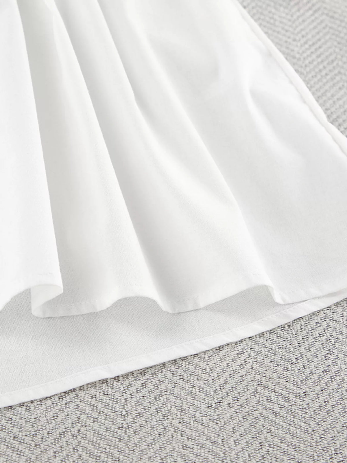 Tie Neck Puff Sleeve Lounge Dress - Lilixa.store