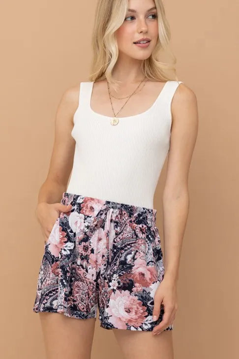And The Why Wrinkle-free Stretchy Cooling Fabric Shorts - Lilixa.store
