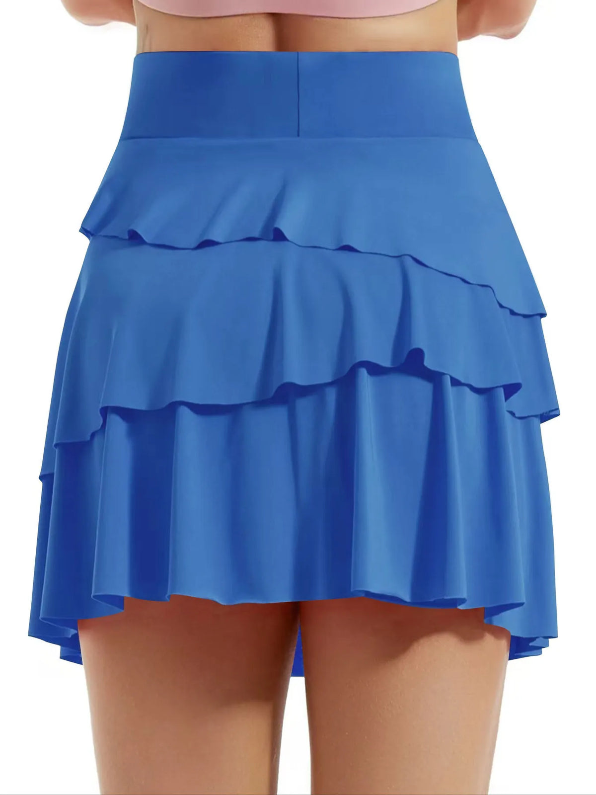 Tiered Ruffle Active Skort - Lilixa.store