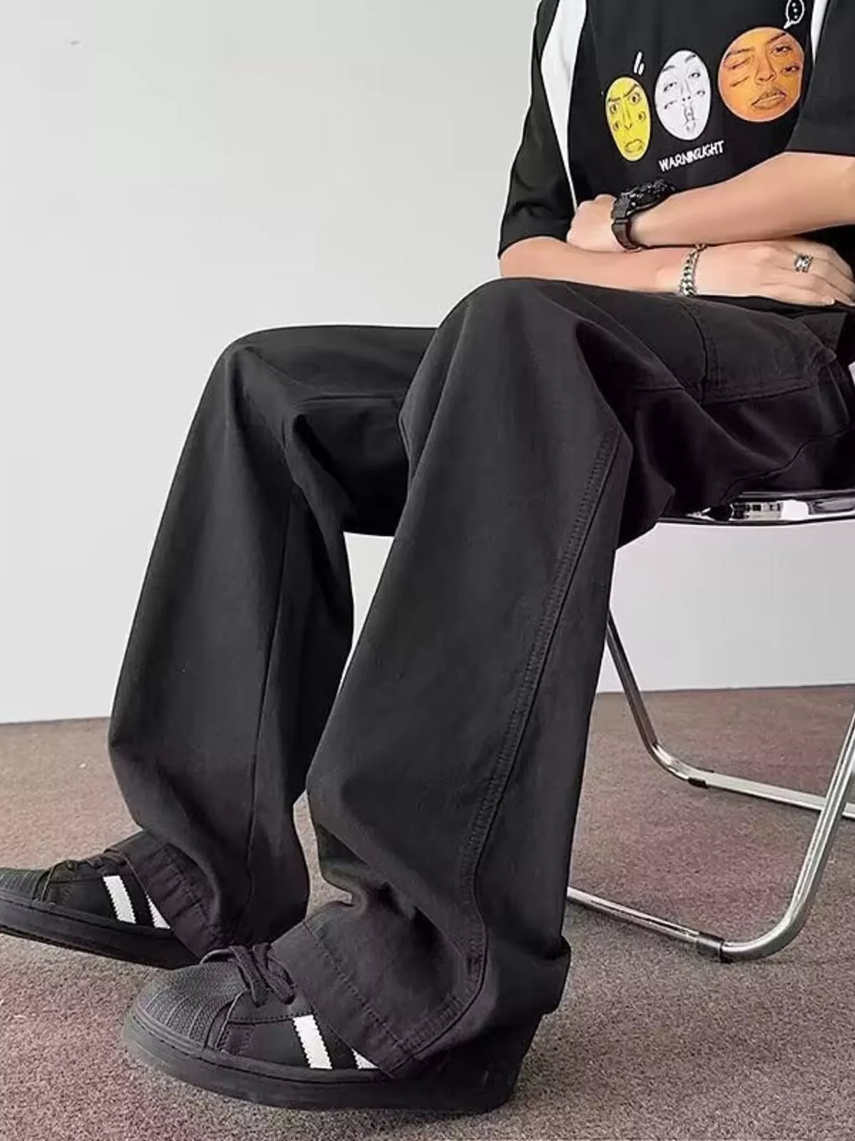 Men's Loose Fit Cargo Pants, view 5