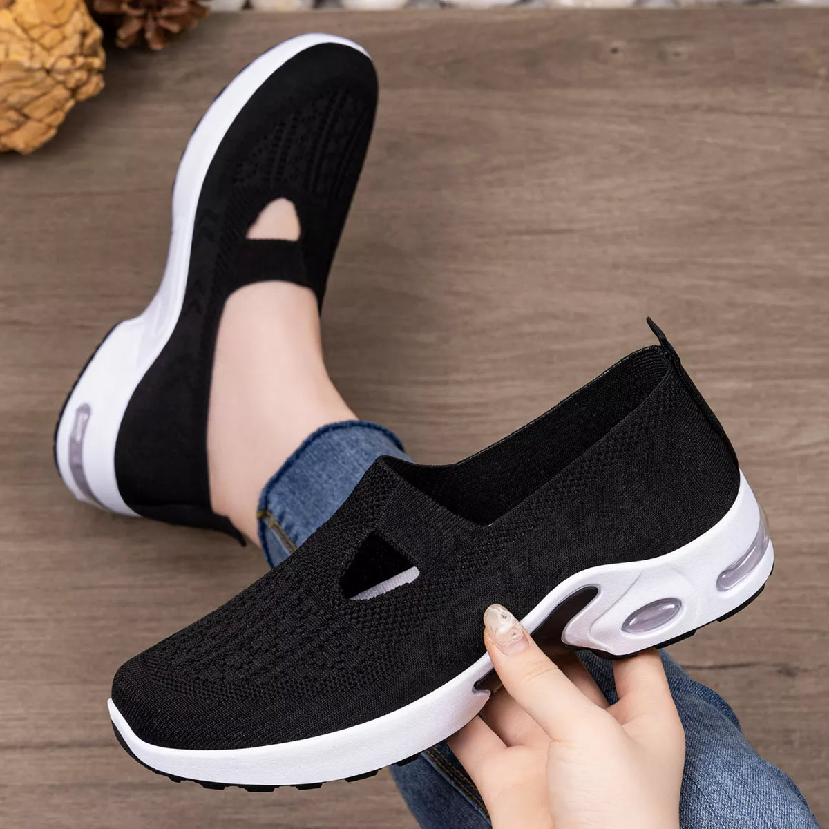 Round Toe Slip-Ons - Lilixa.store