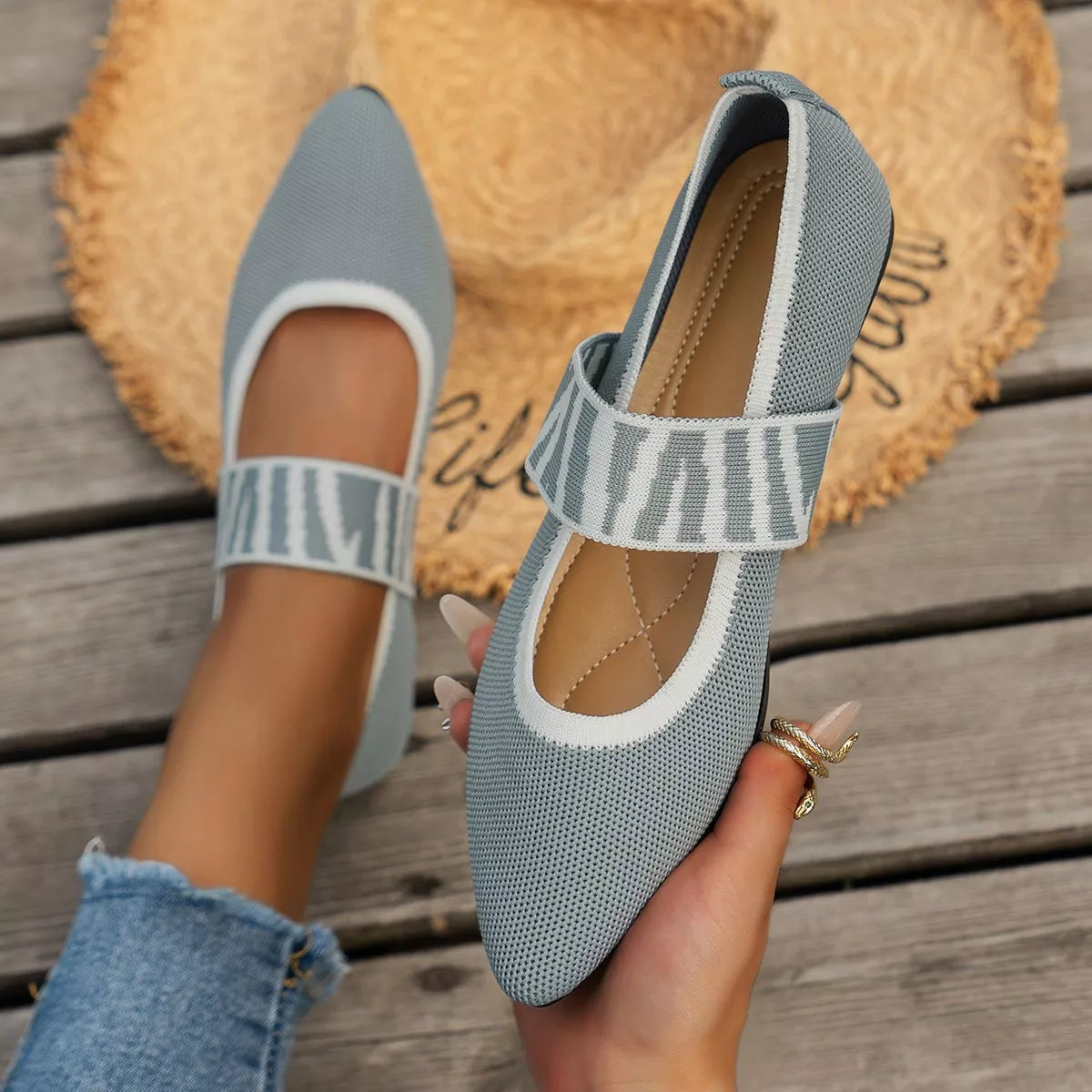 Point Toe Slip-Ons - Lilixa.store