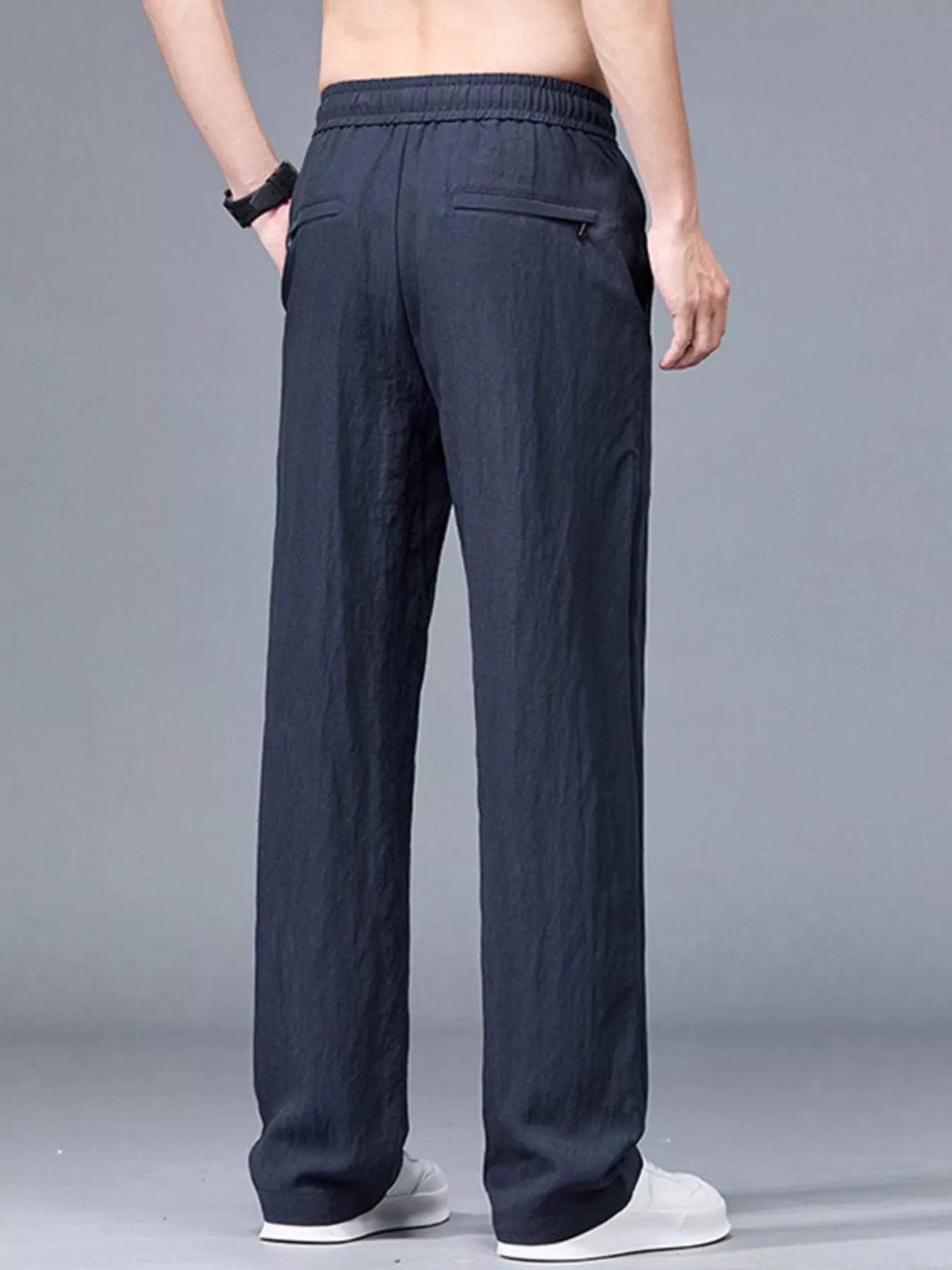 Men's Plus Size Lightweight Casual Pants, view 4