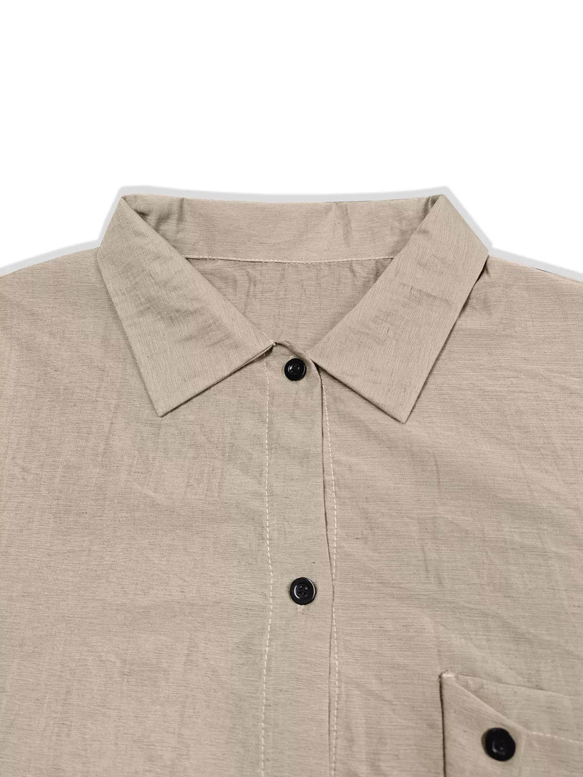 Button-Down Long Sleeve Shirt - Lilixa.store