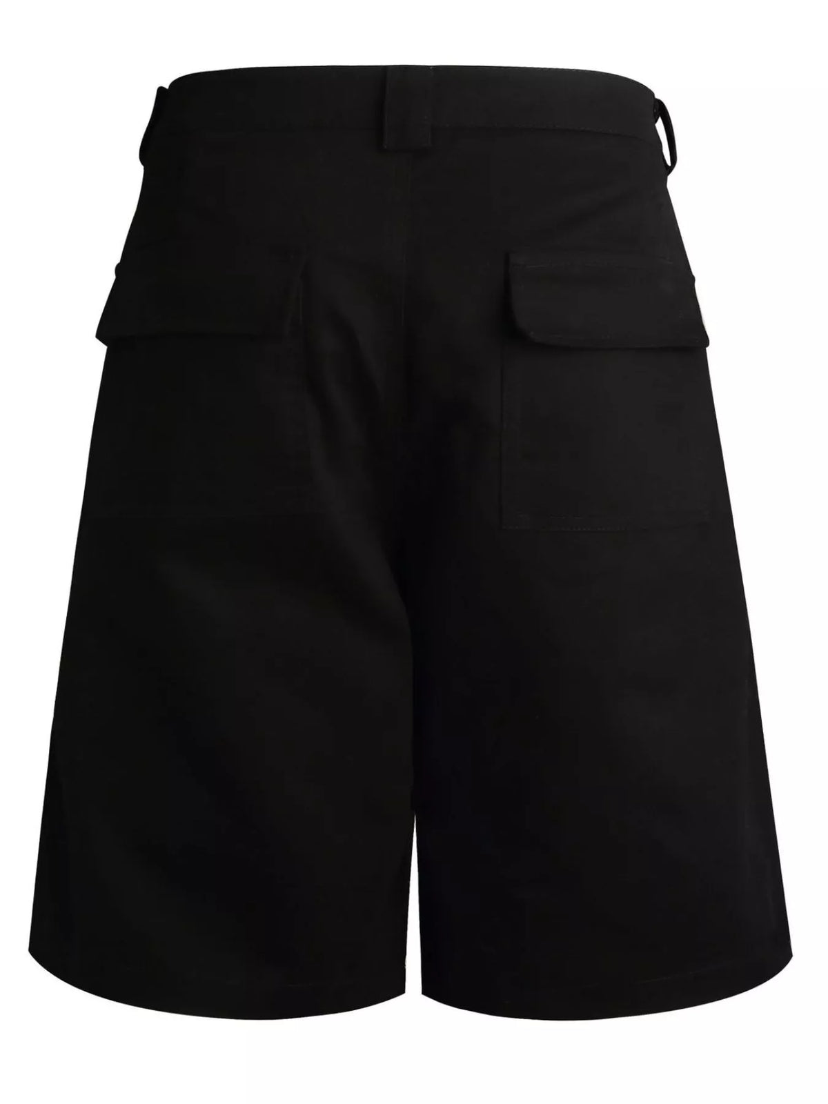 Men's Zipper Detail Wide Leg Capris