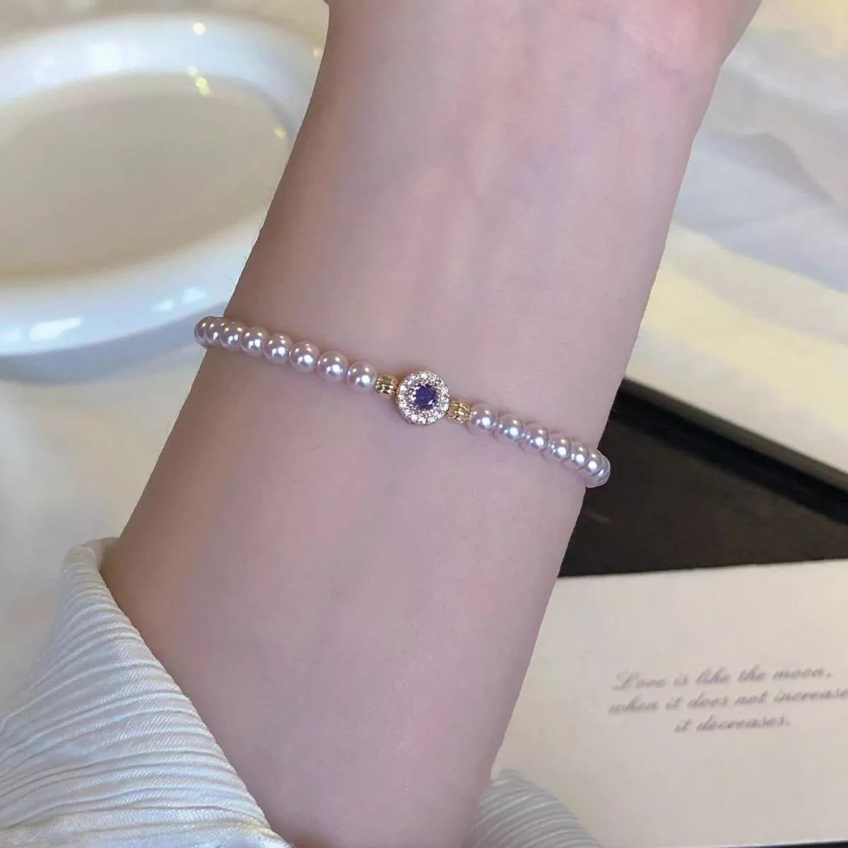 Alloy Pearl Bracelet - Lilixa.store