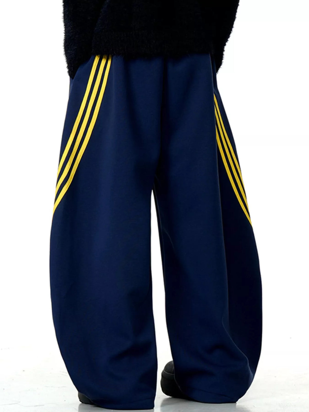 Men's Wide-Leg Striped Pants, view 2