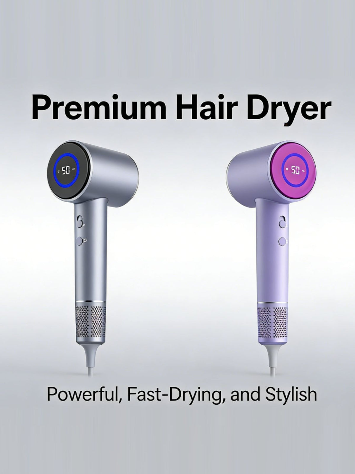Fast-Drying High-Speed Hair Dryer - Lilixa.store