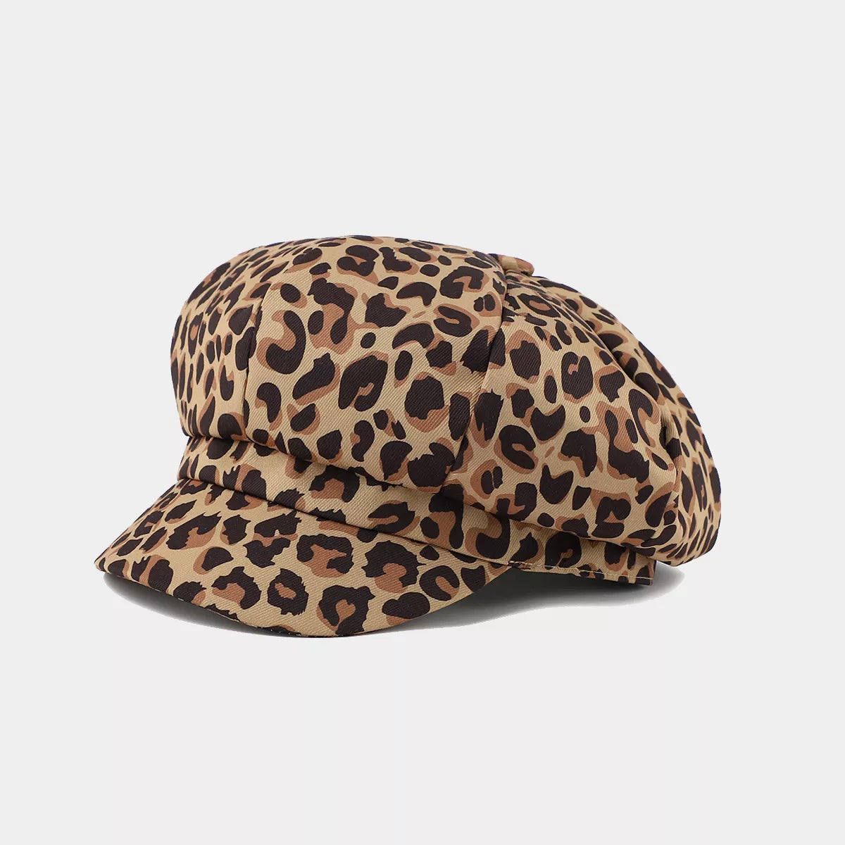 Animal Print Newsboy Hat - Lilixa.store