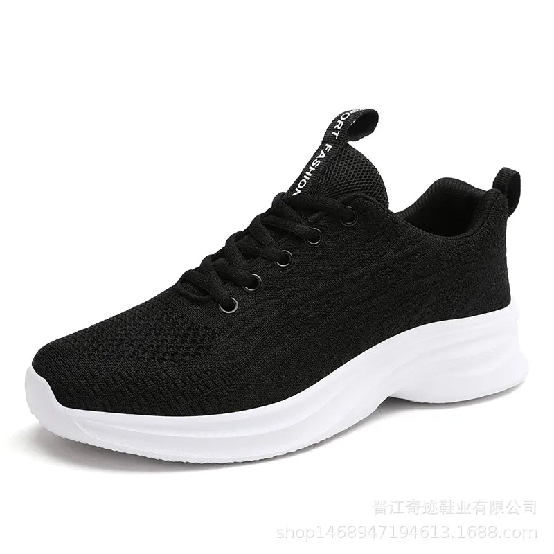 Breathable Mesh Lace Up Athletic - Lilixa.store