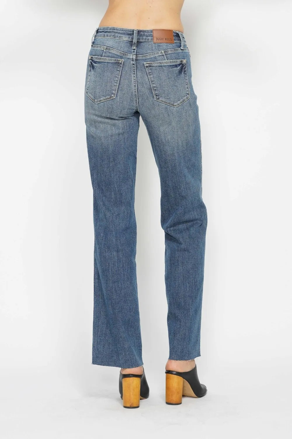 Judy Blue Full Size Tummy Control Straight Jeans - Lilixa.store