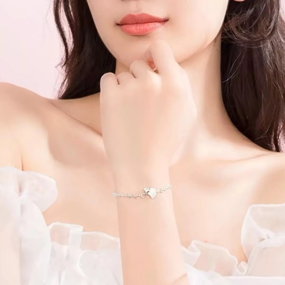 925 Sterling Silver Ginkgo Leaf Bracelet - Lilixa.store