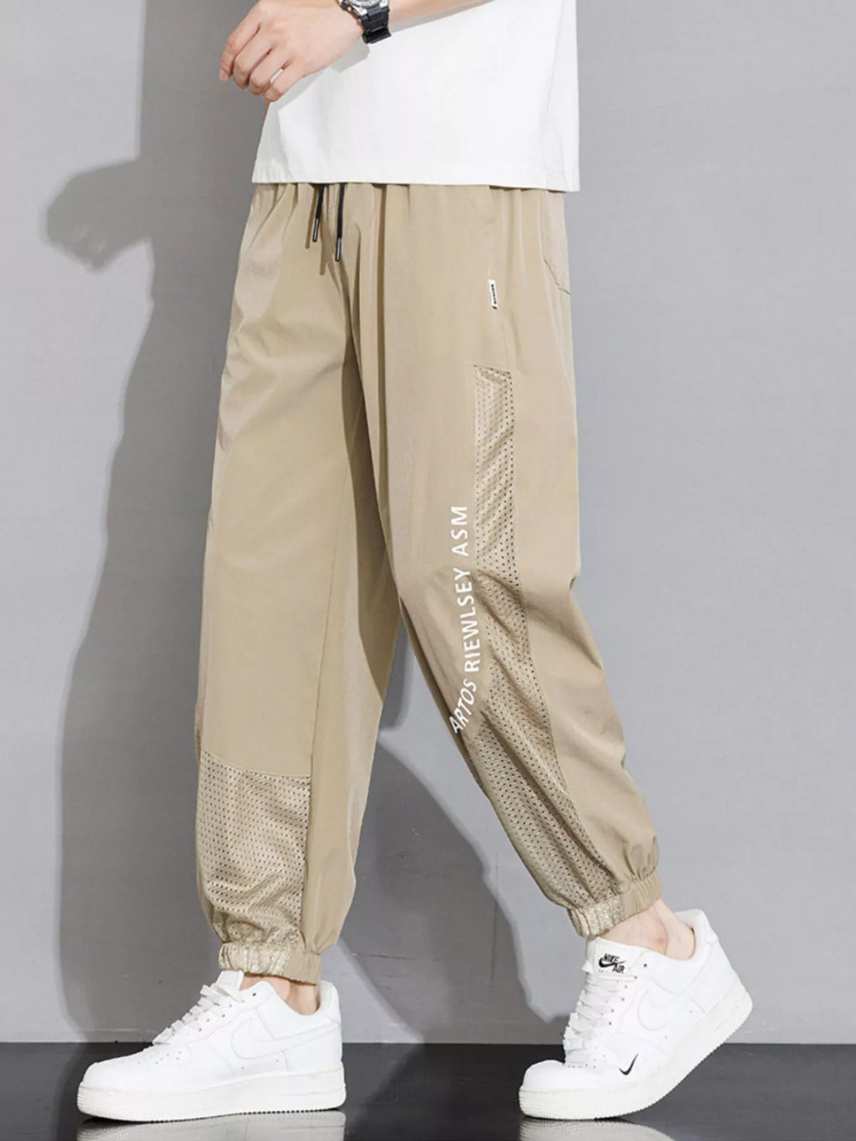 Men's Plus Size Wide Leg Pants, view 4