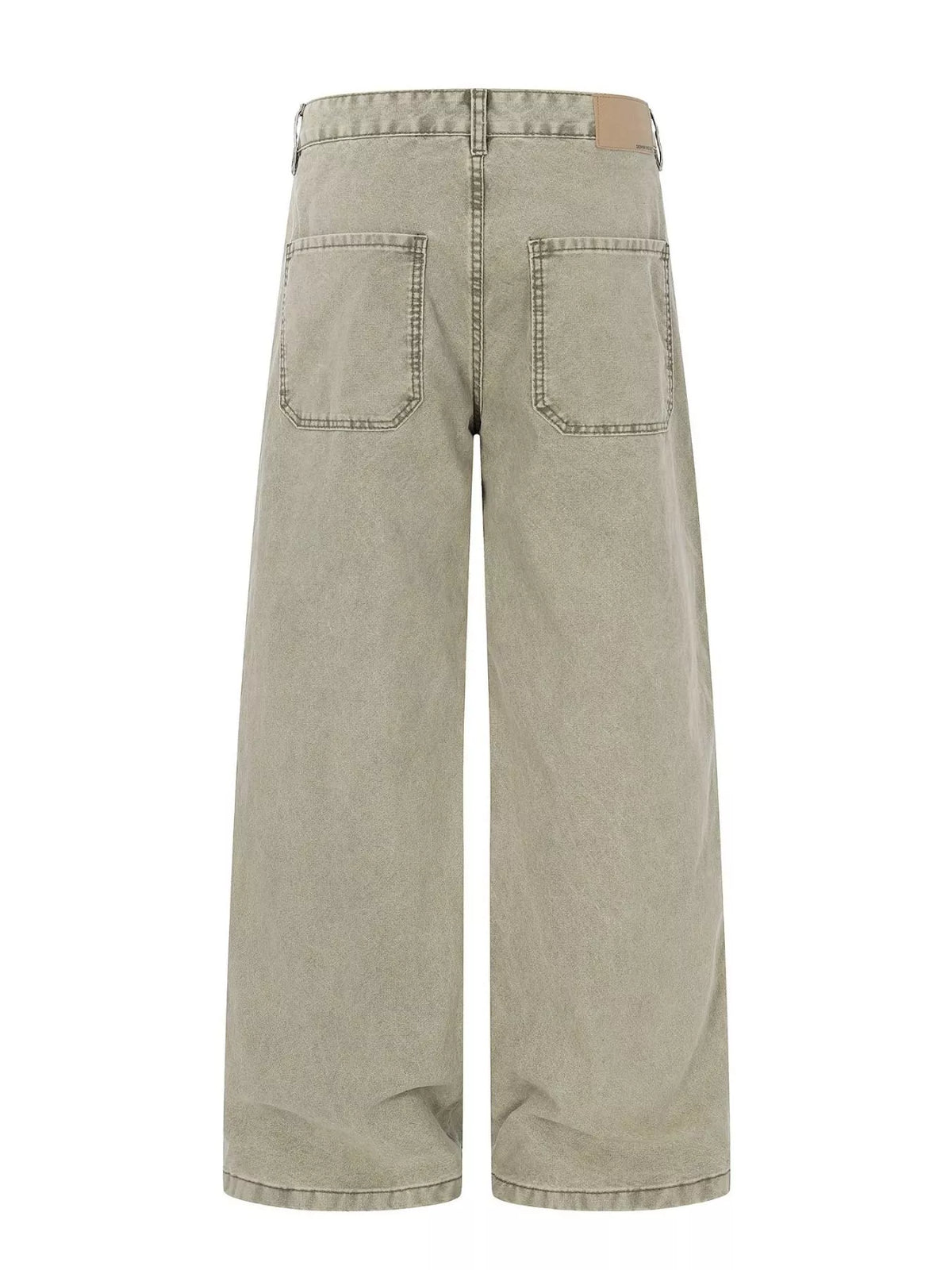 Men's Patchwork Wide-Leg Cargo Pants, view 2