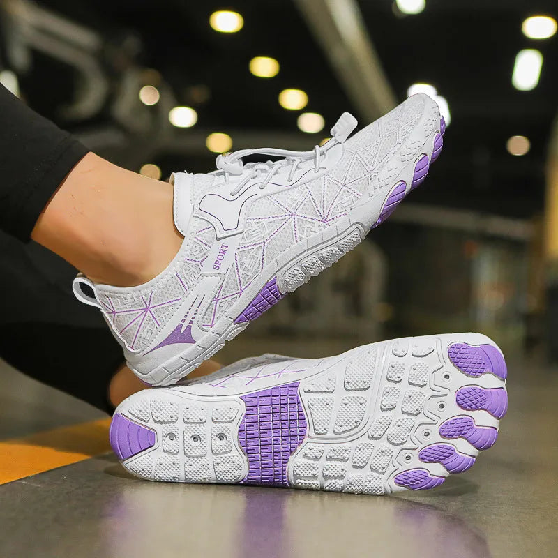 Elastic Lock Laces Mesh Contrast Breathable Athletic - Lilixa.store
