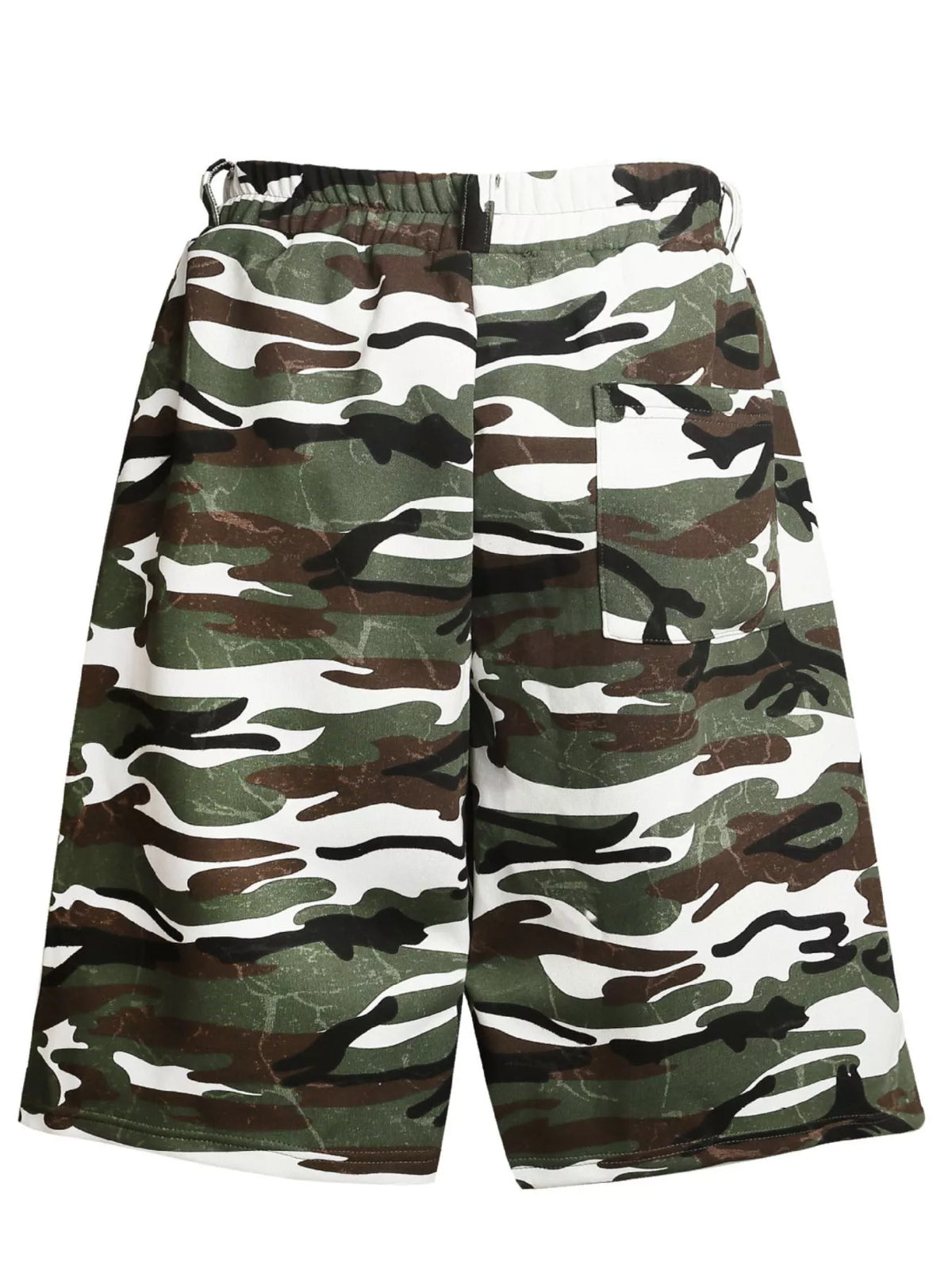 Men's Camouflage Print Capris