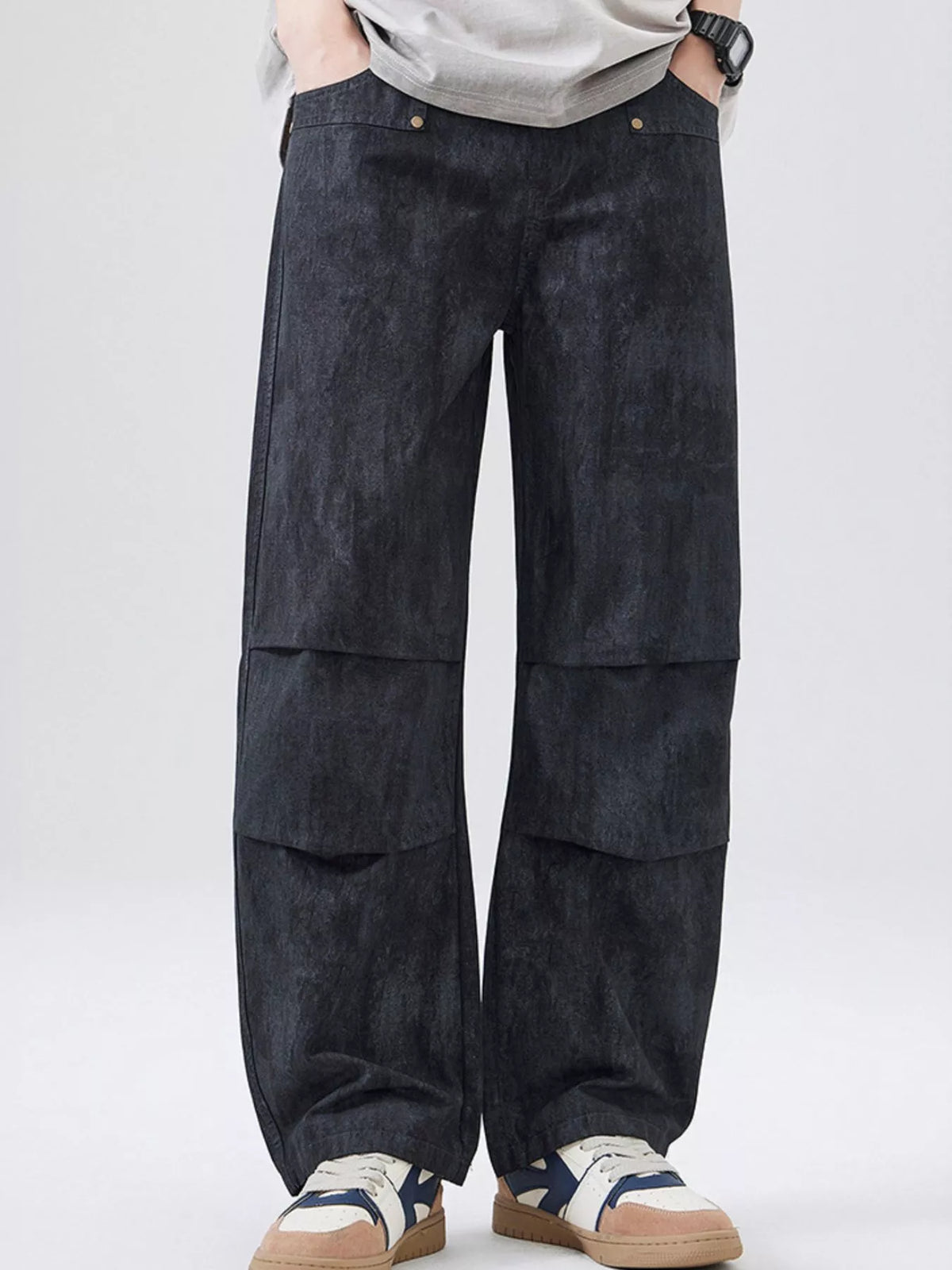Men's Wide Leg Pants, view 6