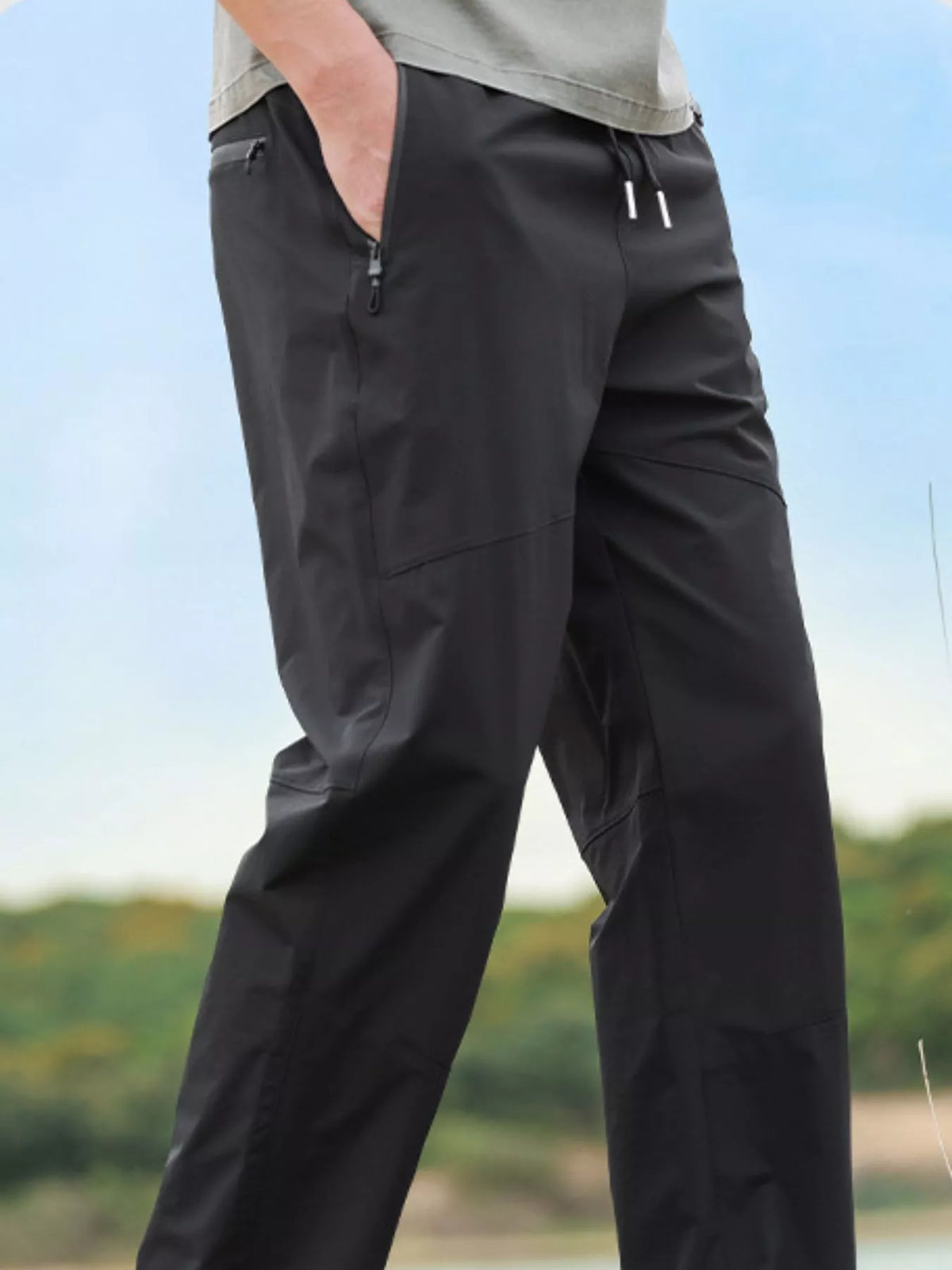 Men's Plus Size Wide Leg Pants, view 2