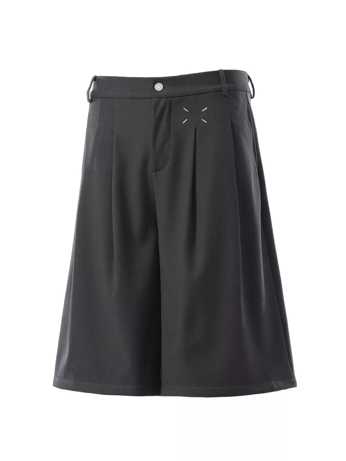 Men's Pleated Loose Fit Capris