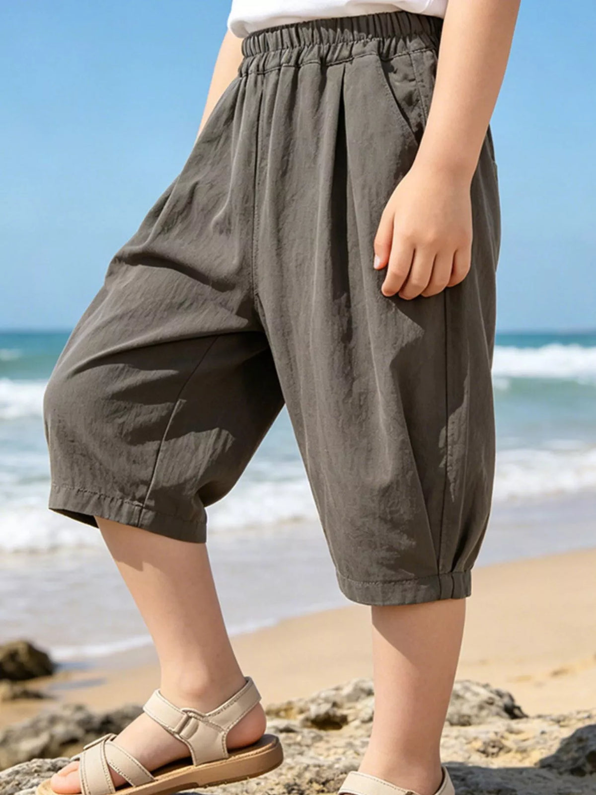 Children's Loose Fit Capris - Lilixa.store