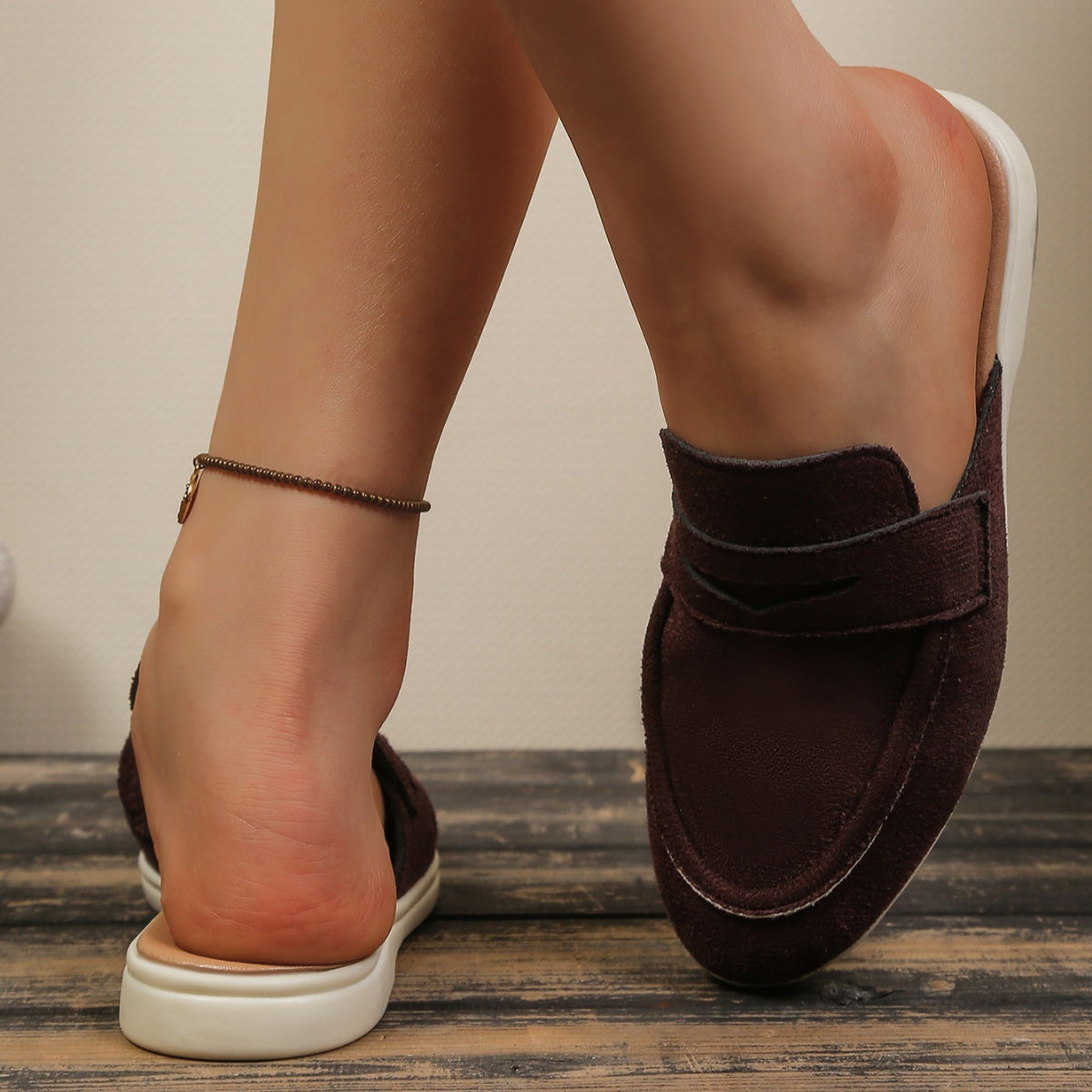 Round Toe Slip-Ons, view 7