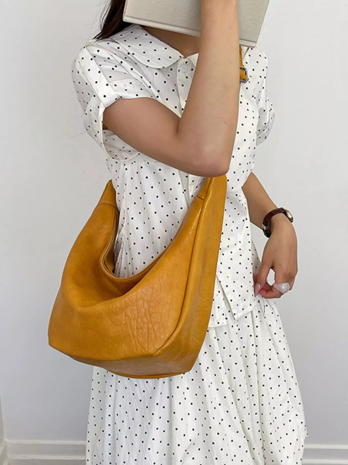PU Leather Crossbody Bag