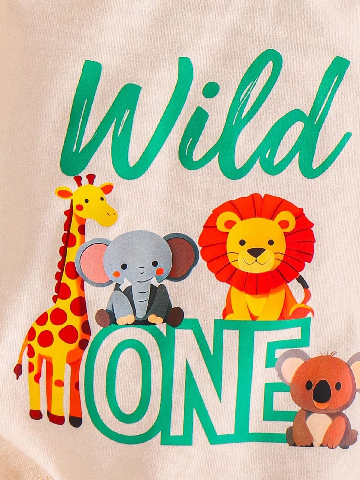 Children's Graphic Round Neck Tee and Shorts Set - Lilixa.store