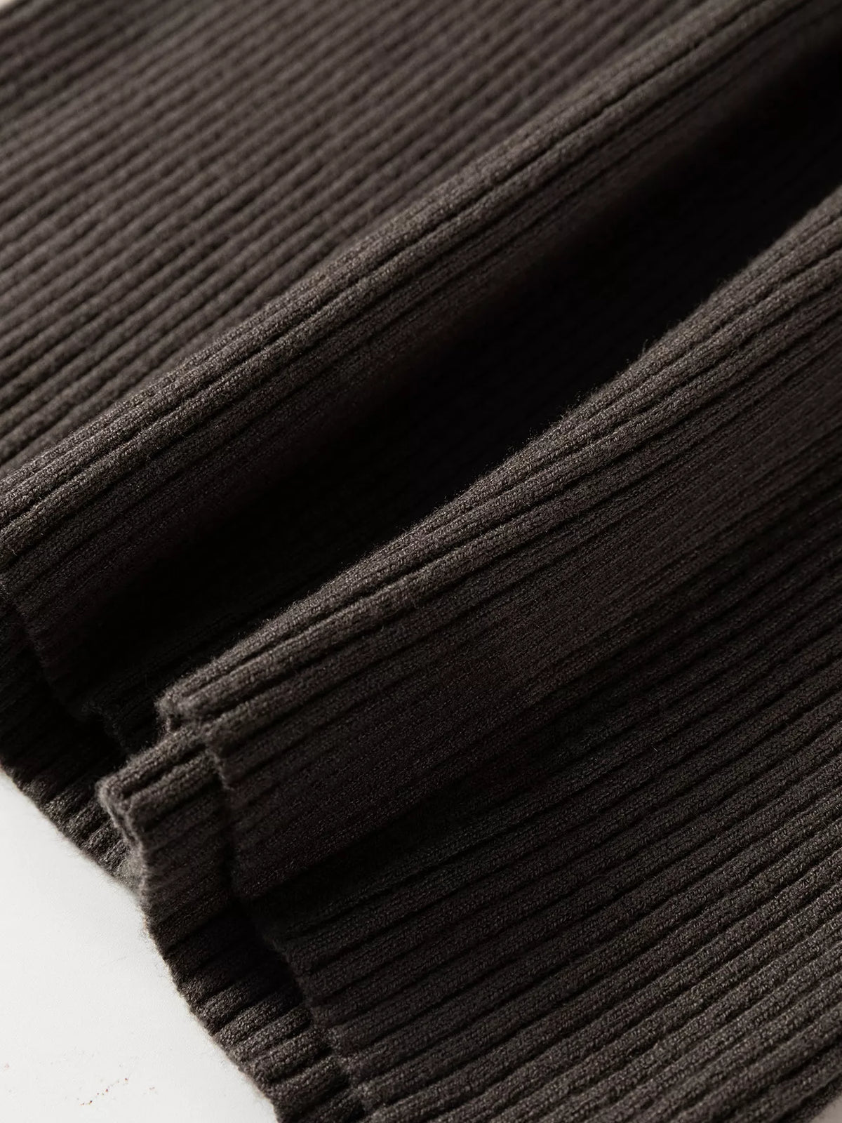 Ribbed Knit High Neck Sleeveless Waist Slim Fit Sweater Vest