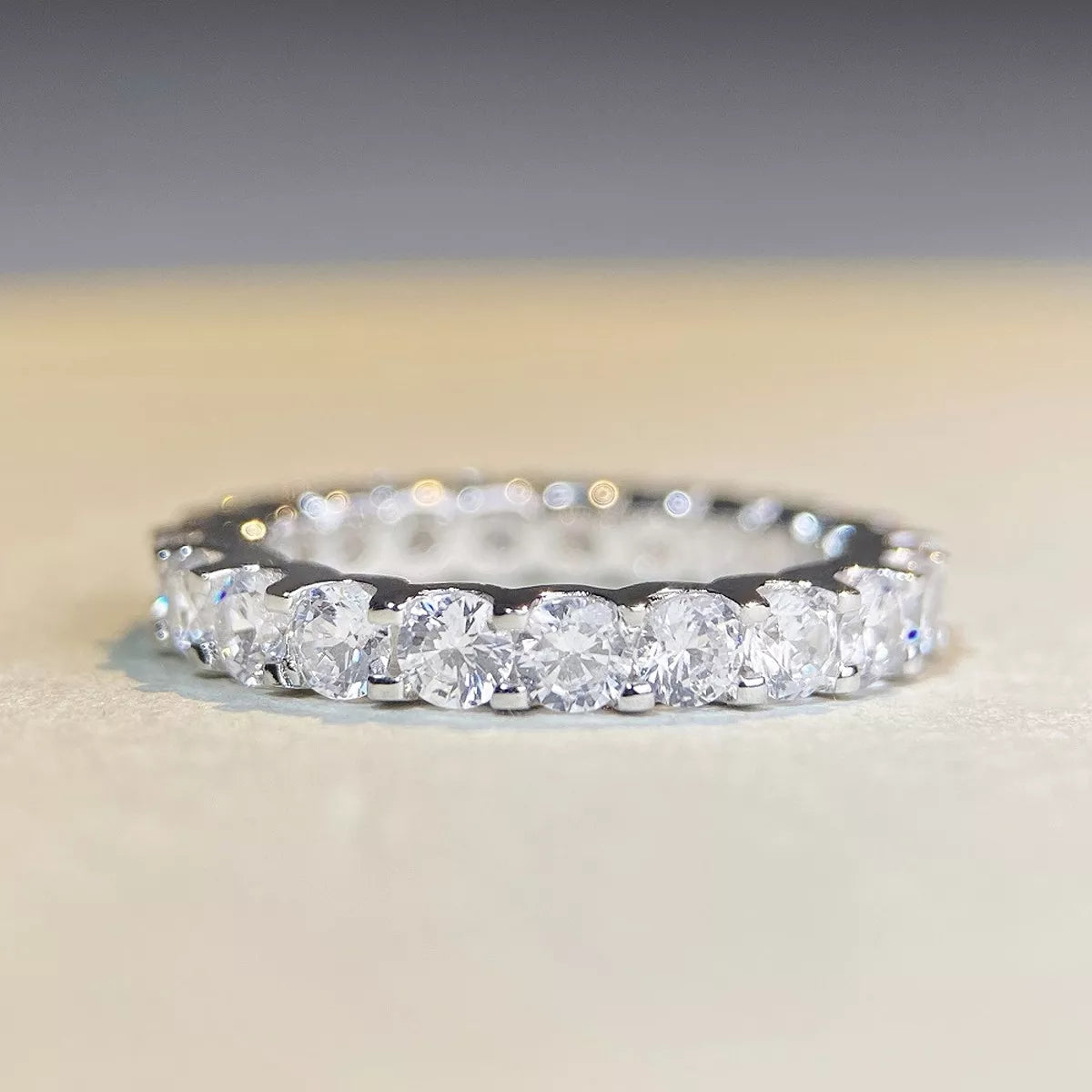 925 Sterling Silver Moissanite Ring - Lilixa.store