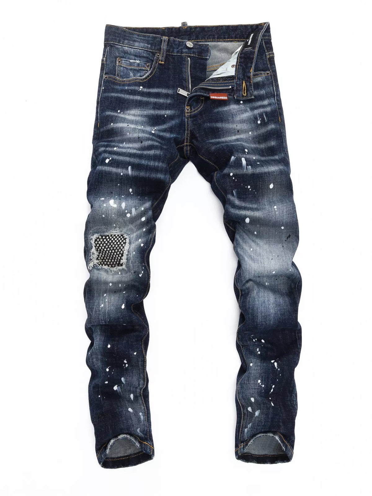 Men's Distressed Slim Fit Jeans - Lilixa.store