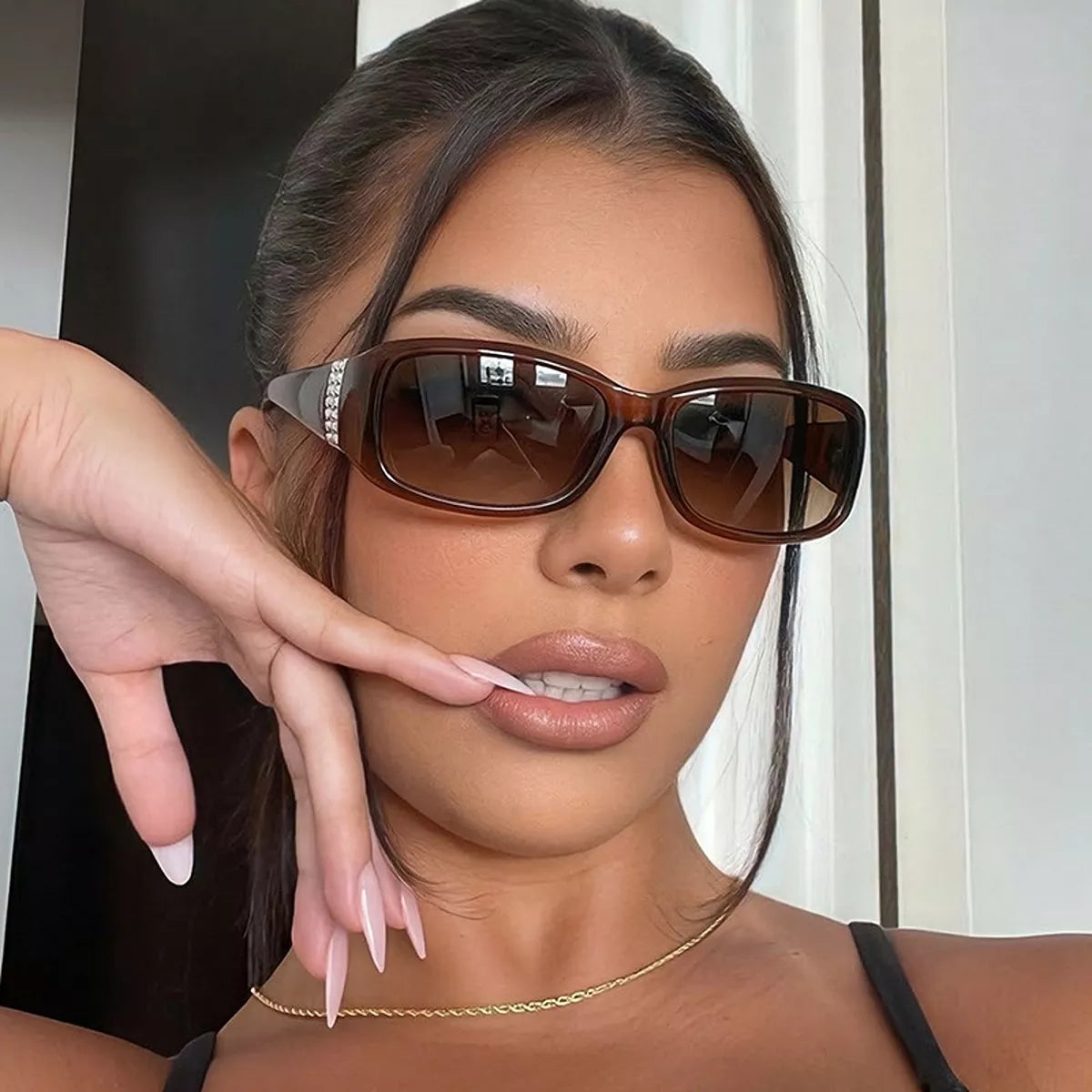 Tinted Lenses Sunglasses - Lilixa.store