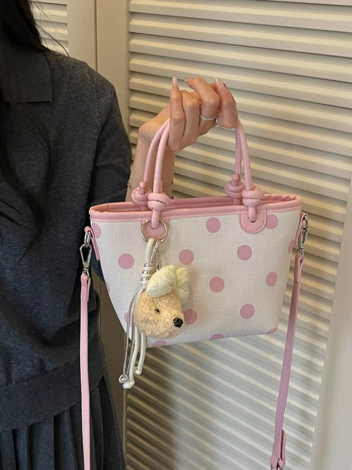 Polka Dot Crossbody Bag