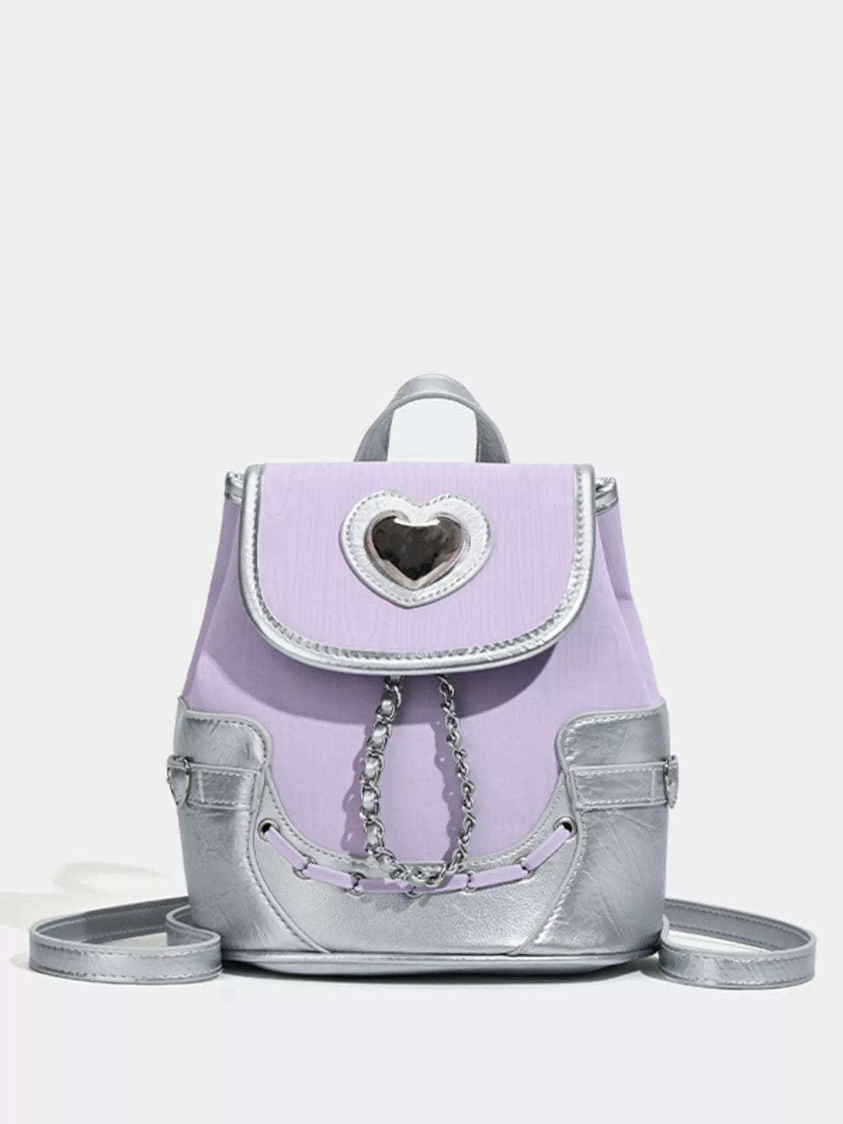 Heart Flap Backpack Bag - Lilixa.store