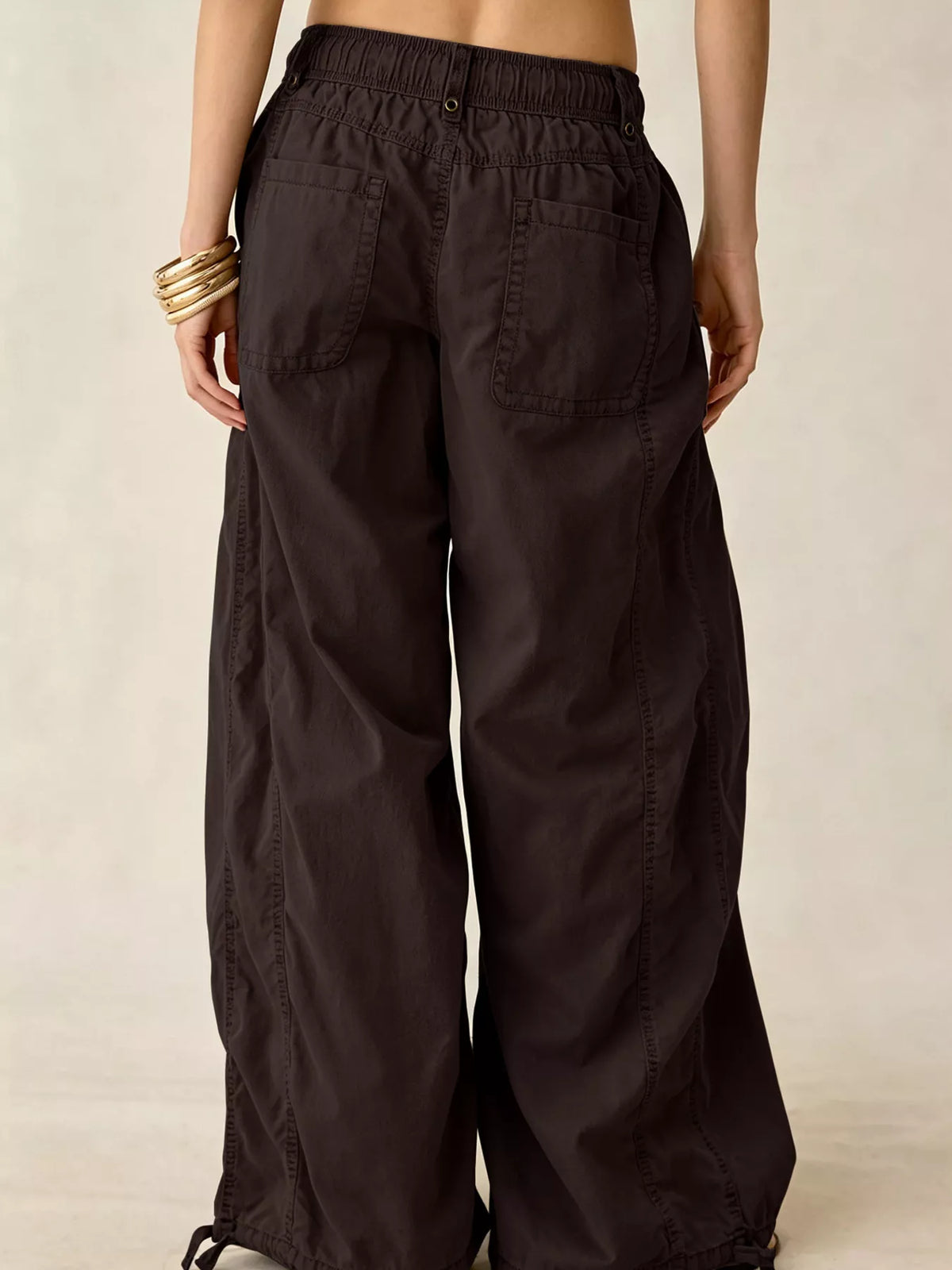 High-Waisted Cargo Wide-Leg Pants - Lilixa.store